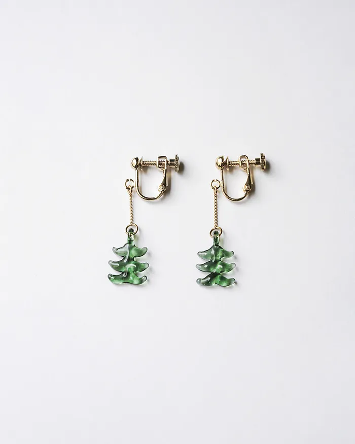 イヤリング 森5